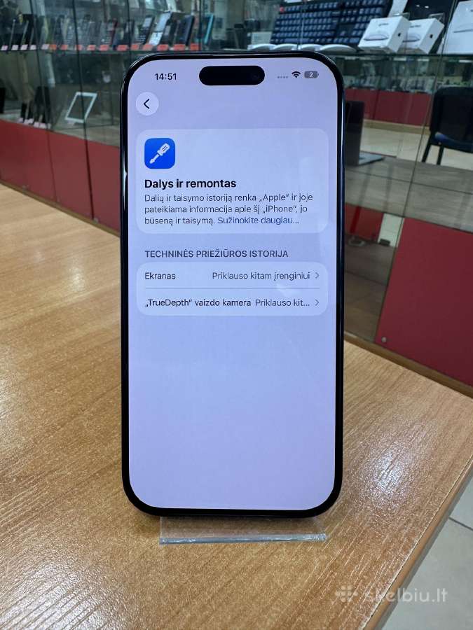 Apple iPhone 16 Pro 256 GB (Naudotas) - nuotraukos Nr. 2