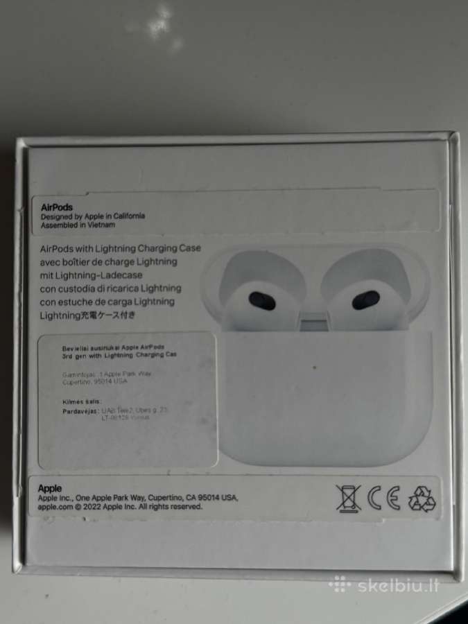 Airpods (3rd generation) - nuotraukos Nr. 4