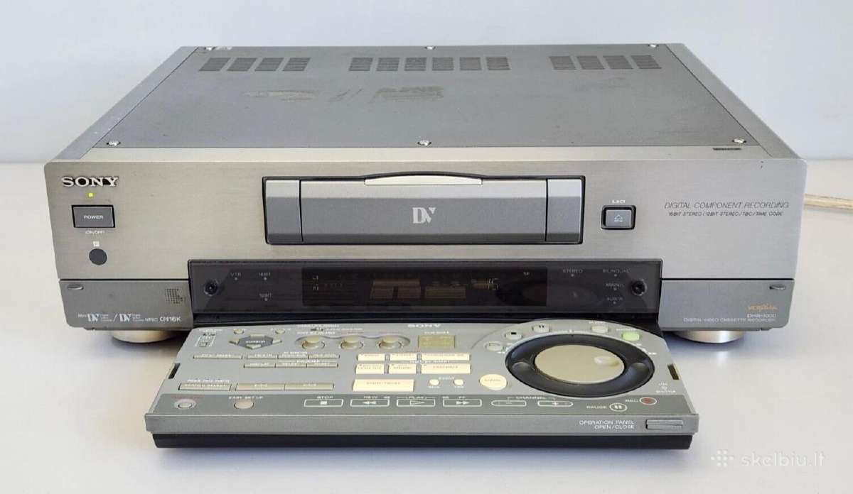 Super S-vhs Panasonic - JVC, Sony mini Dv-dvcam - nuotraukos Nr. 4