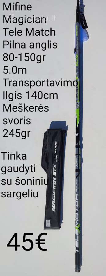 Plūdinės-boloninės meškerės - nuotraukos Nr. 36