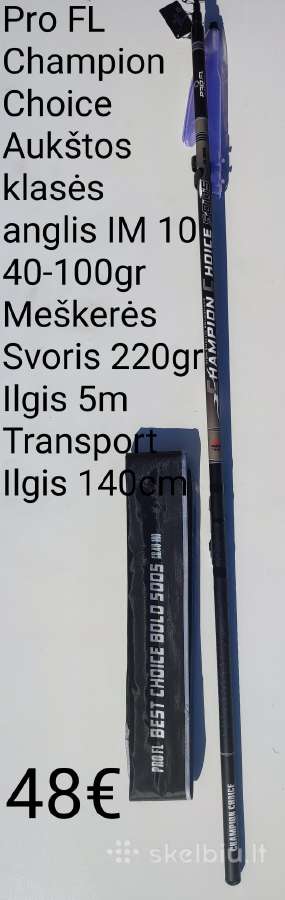 Plūdinės-boloninės meškerės - nuotraukos Nr. 38