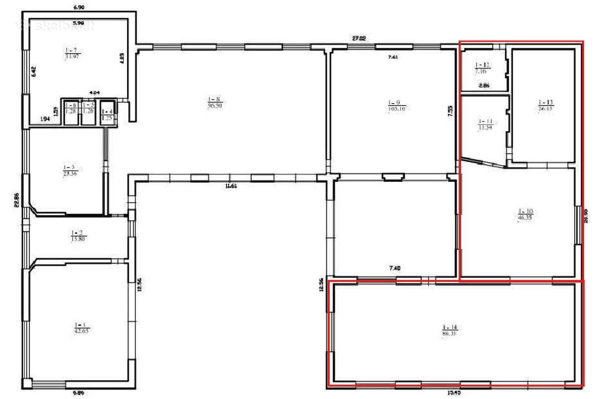 Nuomojamos komercinės patalpos 180m2,dažymo kamera - nuotraukos Nr. 3