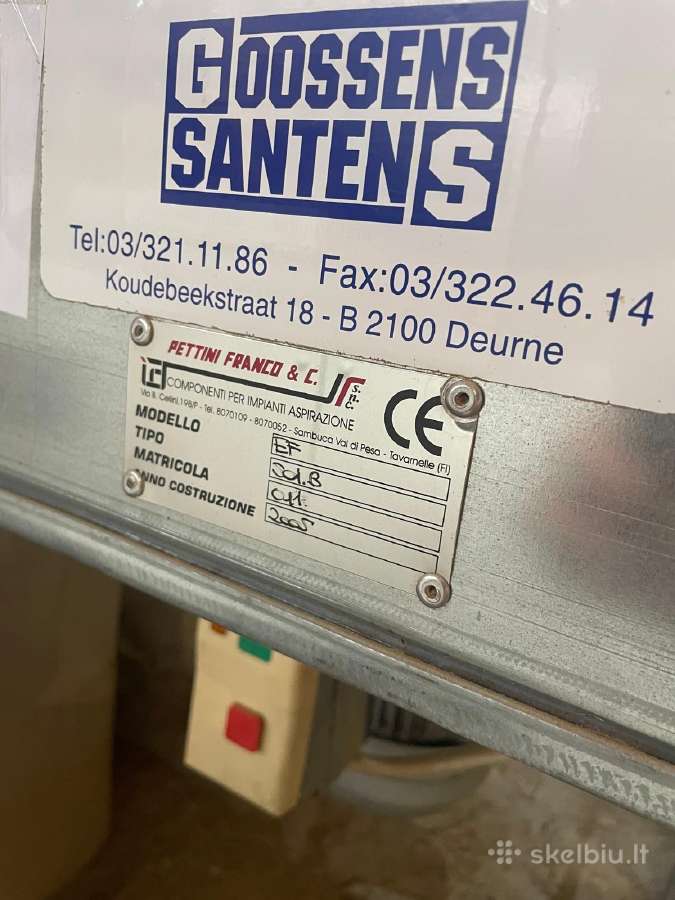 Pettini Franco skiedrų ir dulkių nutraukėjas - nuotraukos Nr. 2