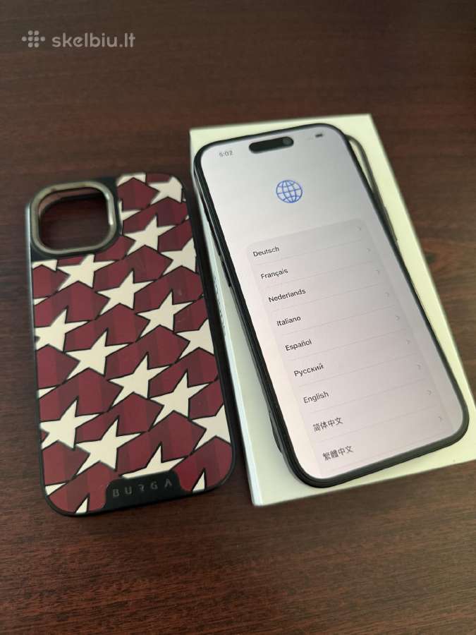 iPhone 15 128gb Juodas - nuotraukos Nr. 4