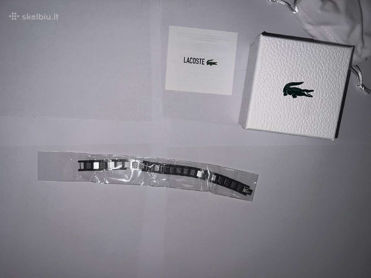 Lacoste Apyrankė. Geros kokybės. - nuotraukos Nr. 4