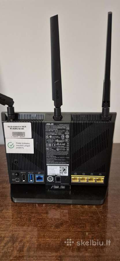 Maršrutizatorius Asus Rt-ac86u (Ac2900) - nuotraukos Nr. 2