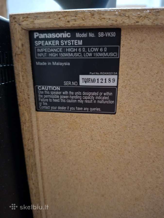 Panasonic Sa-vk50 - nuotraukos Nr. 6
