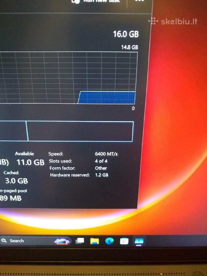T14s Gen3 Ryzen 6650u/16/500 - nuotraukos Nr. 4