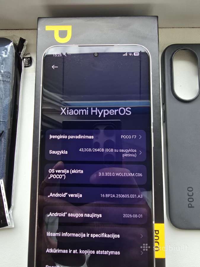 Xiaomi Poco F7 12gb - nuotraukos Nr. 10