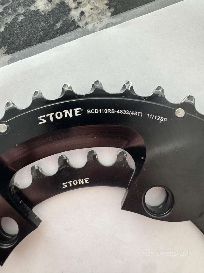 Stone 48-33t 110 Bcd chainrings 11-12 speed - nuotraukos Nr. 2