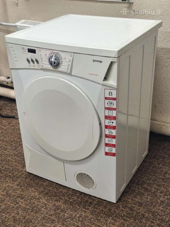 Gorenje D82426 8 kg džiovyklė su Steamtech - nuotraukos Nr. 2