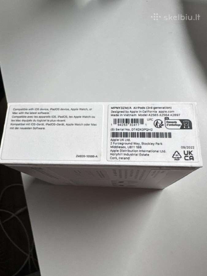 Airpods (3rd generation) - nuotraukos Nr. 5