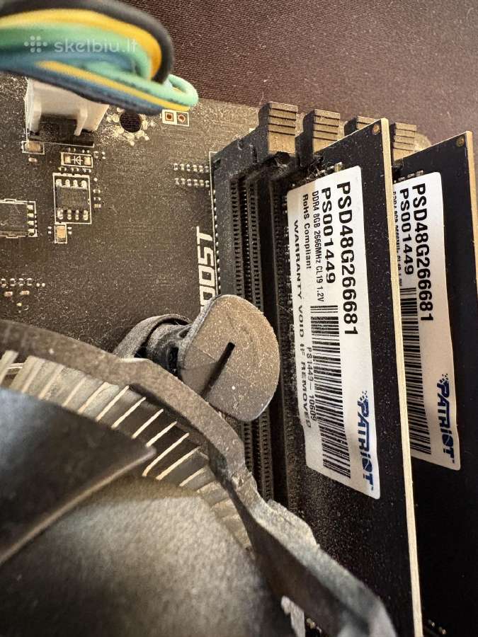Intel i5-9400f + Msi B365m + 16gb Ddr4 -komplektas - nuotraukos Nr. 2