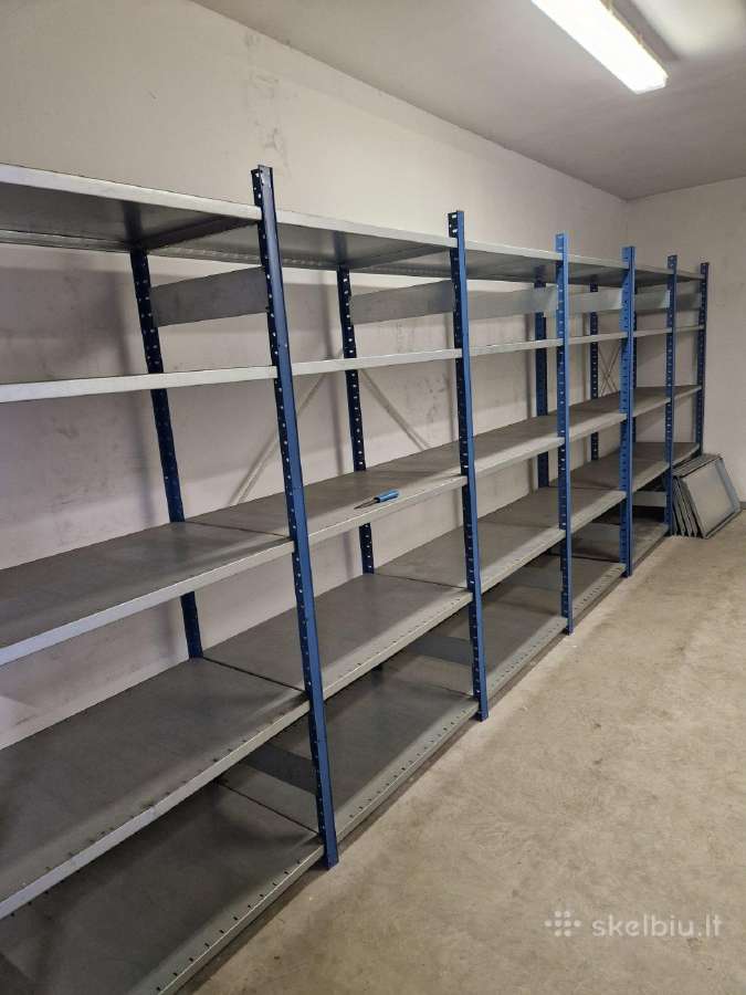 Pramoniniai metaliniai sandėliavimo stelažai - nuotraukos Nr. 2