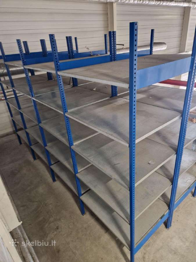 Pramoniniai metaliniai sandėliavimo stelažai - nuotraukos Nr. 3