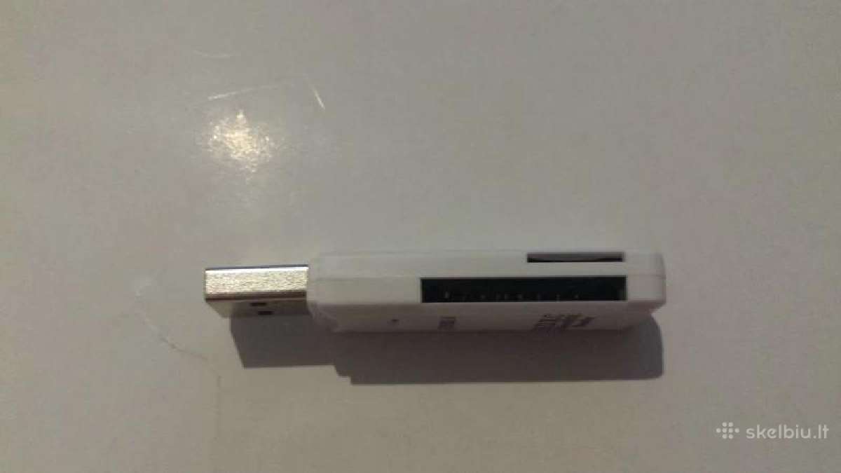 Usb 2.0 Mikro Sd atminties kortelių skaitytuvas - nuotraukos Nr. 3