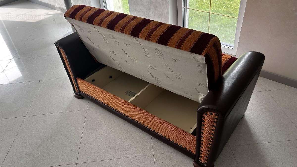 Dvivietė sofa su foteliu - nuotraukos Nr. 4