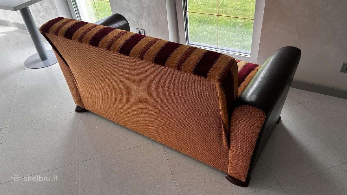 Dvivietė sofa su foteliu - nuotraukos Nr. 3