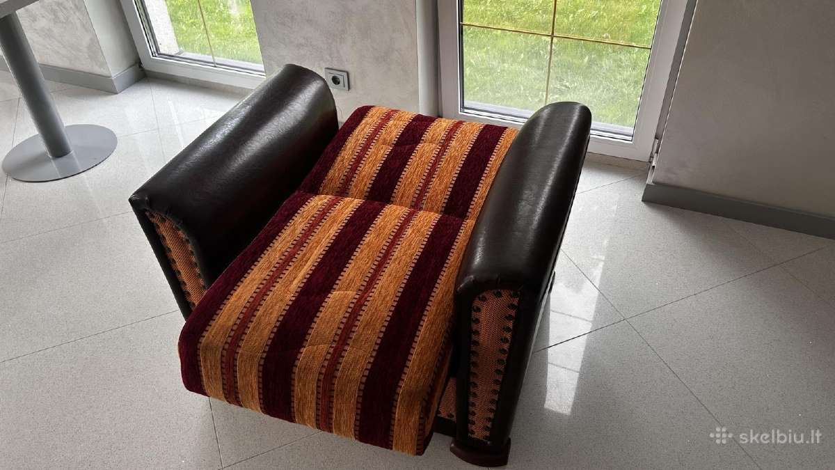 Dvivietė sofa su foteliu - nuotraukos Nr. 9