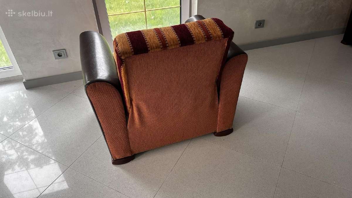 Dvivietė sofa su foteliu - nuotraukos Nr. 7