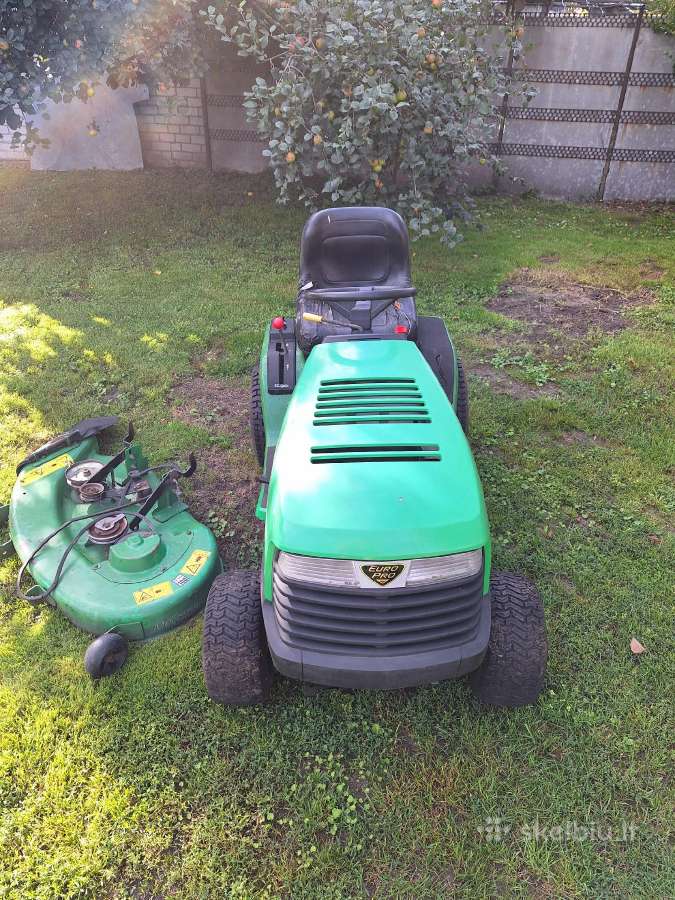 John Deere Europro sodo traktoriukas 15hp Briggs&s - nuotraukos Nr. 2