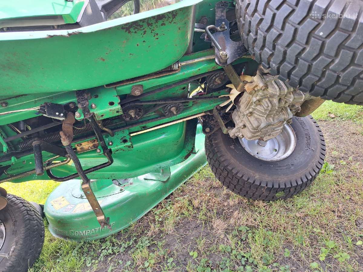 John Deere Europro sodo traktoriukas 15hp Briggs&s - nuotraukos Nr. 10