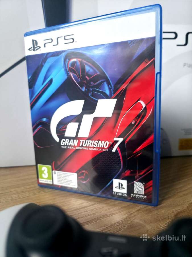 Ps5 slim su LT garantija + gran turismo 7 - nuotraukos Nr. 5