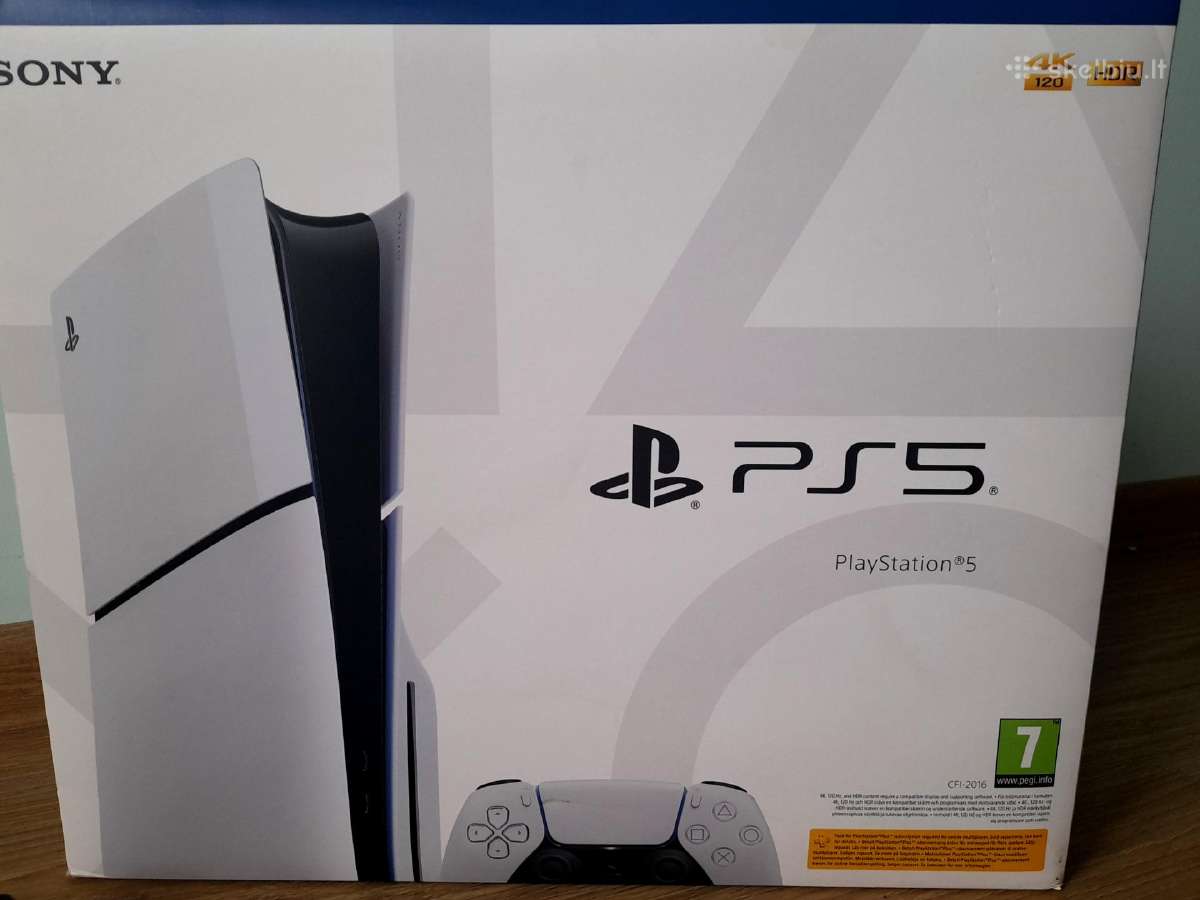 Ps5 slim su LT garantija + gran turismo 7 - nuotraukos Nr. 8