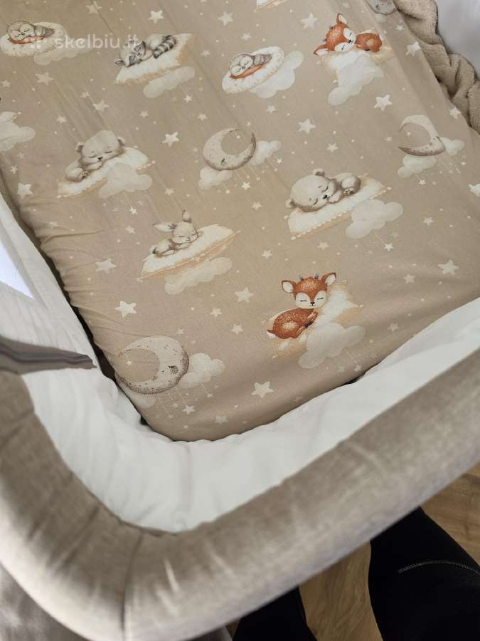 Kinderkraft lovytė lopšiukas maniežas - nuotraukos Nr. 8
