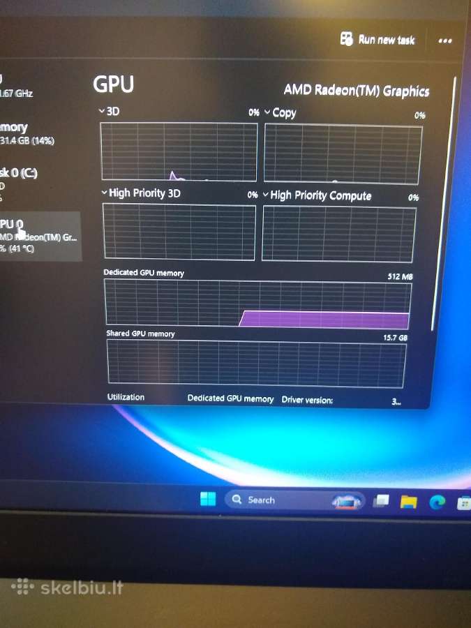 L15 Ryzen 7 Pro 4750u/32/500 - nuotraukos Nr. 3
