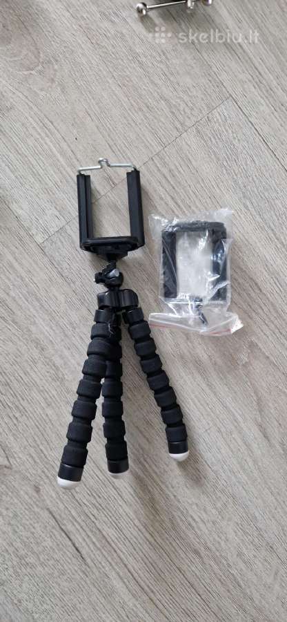 2 telefono laikikliai prie stalo + mini trikojis - nuotraukos Nr. 3
