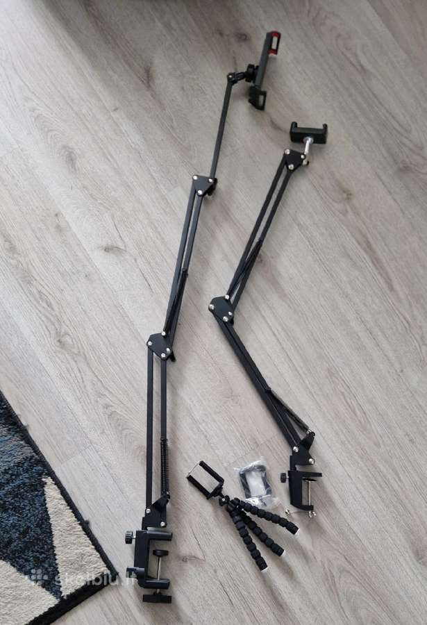 2 telefono laikikliai prie stalo + mini trikojis - nuotraukos Nr. 8