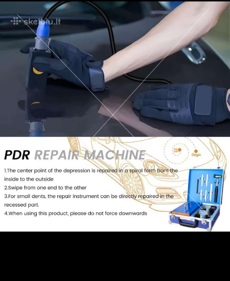 Pdr indukcinis dubučių šalinimo aparatas automobi - nuotraukos Nr. 4