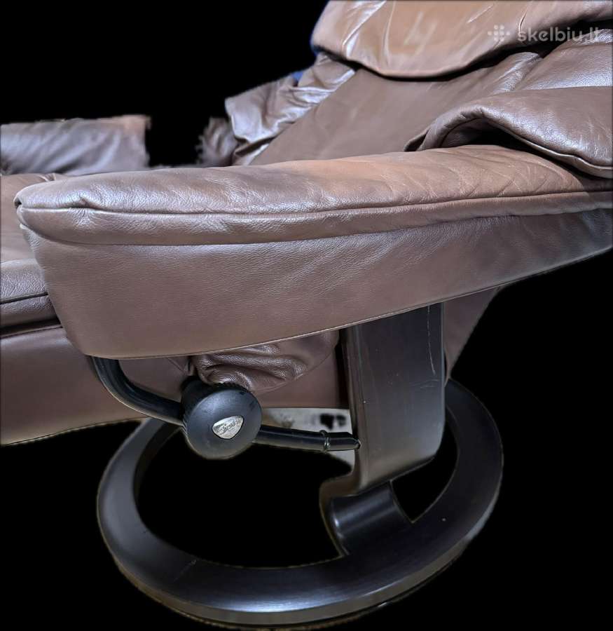 Odinis Ekornes Stresssless Reno Recliner krėslas - nuotraukos Nr. 4