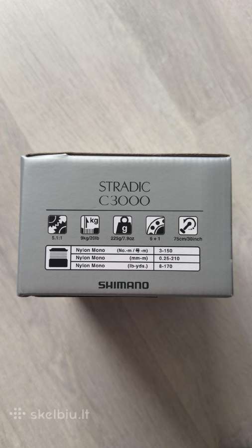 Shimano stradic c3000 rite - nuotraukos Nr. 5