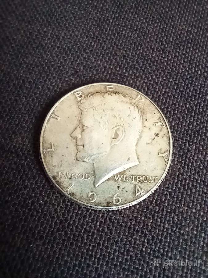 Pusė dolerio 1964 m. - nuotraukos Nr. 3