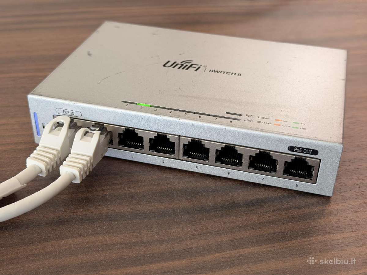 Ubiquiti Us-8(12w) gen1 switch - nuotraukos Nr. 2