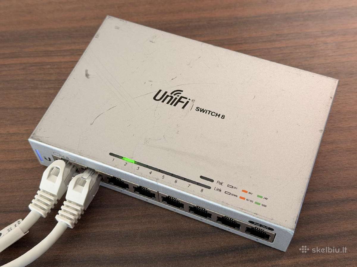 Ubiquiti Us-8(12w) gen1 switch - nuotraukos Nr. 3
