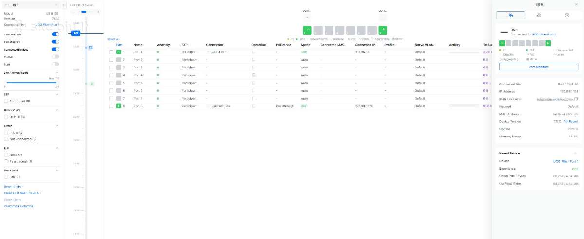 Ubiquiti Us-8(12w) gen1 switch - nuotraukos Nr. 6