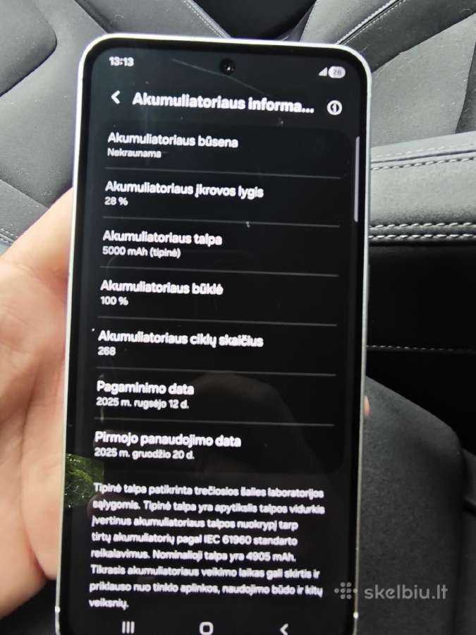 Samsung Galaxy A56 128gb - nuotraukos Nr. 3