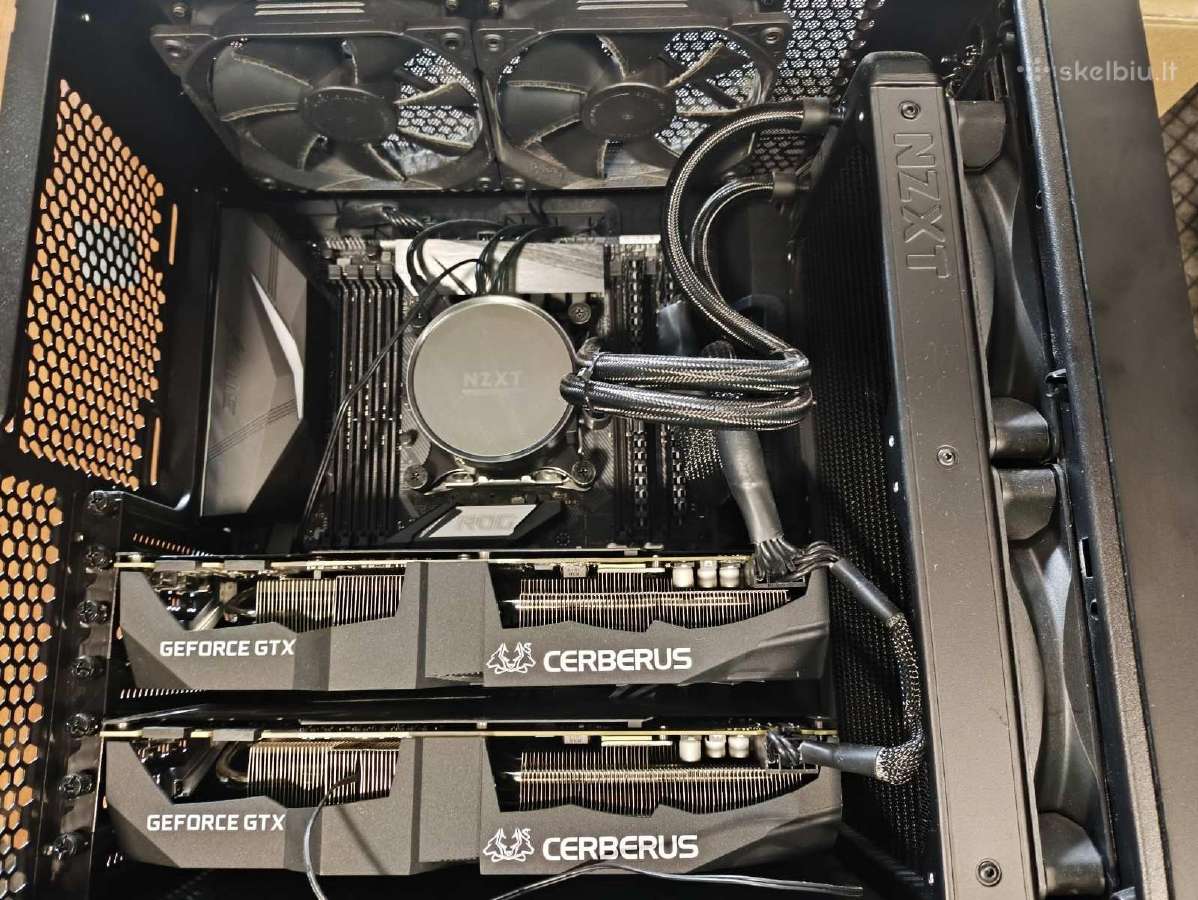 Old High End gamming Pc Gtx 1070 Ti Sli i7-7800x - nuotraukos Nr. 3