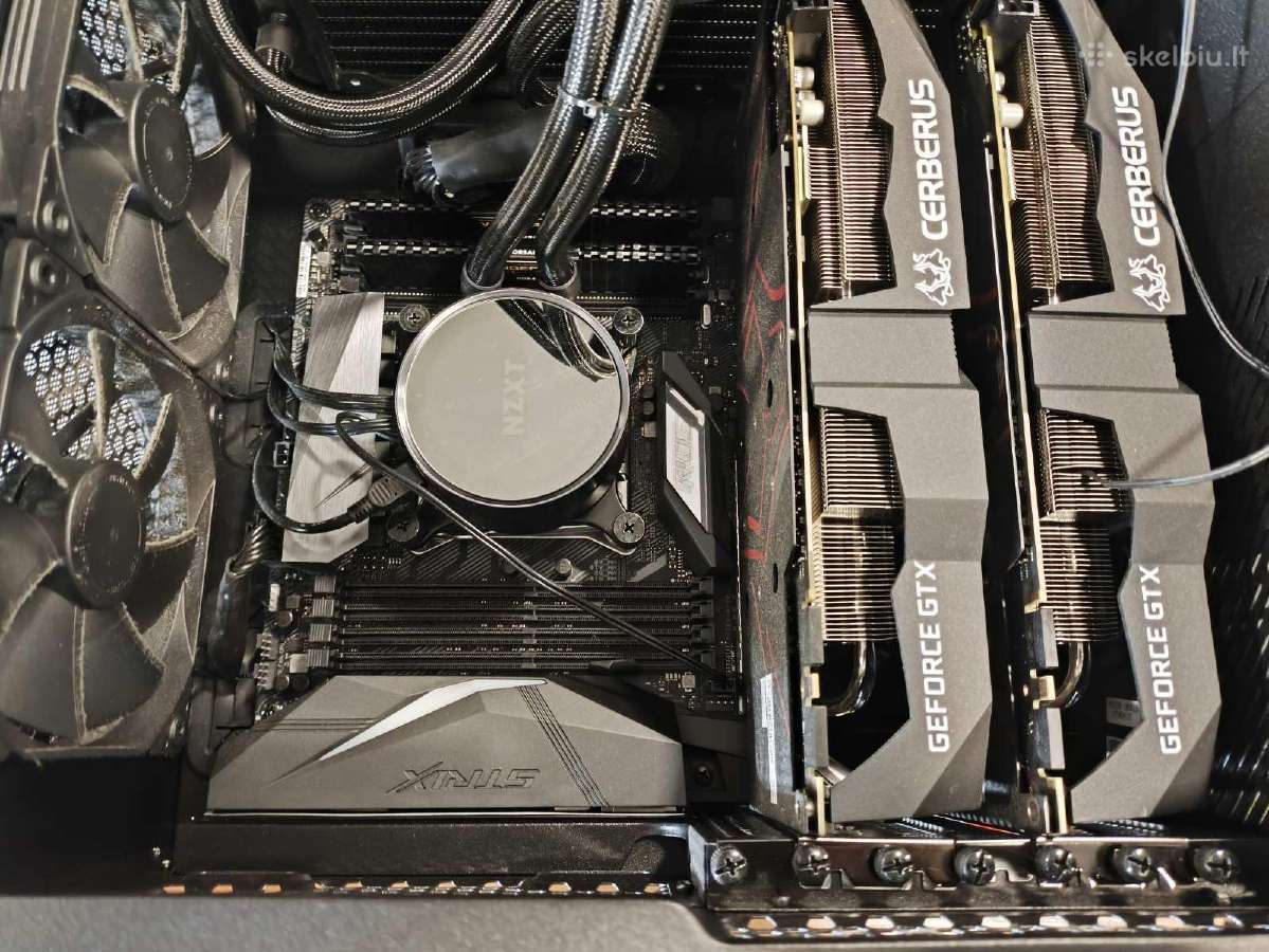 Old High End gamming Pc Gtx 1070 Ti Sli i7-7800x - nuotraukos Nr. 4