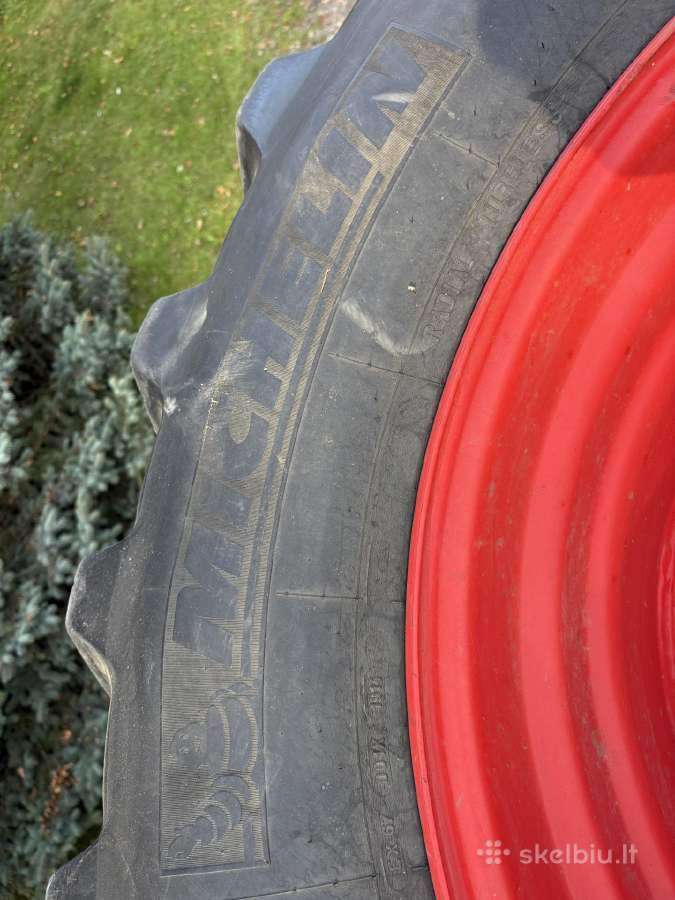 520/85r42 480/70r30 Michelin ratų komplektas - nuotraukos Nr. 8