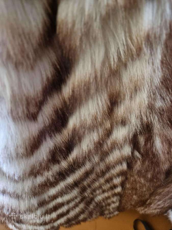 Lapės kailiniai fur coat - nuotraukos Nr. 7