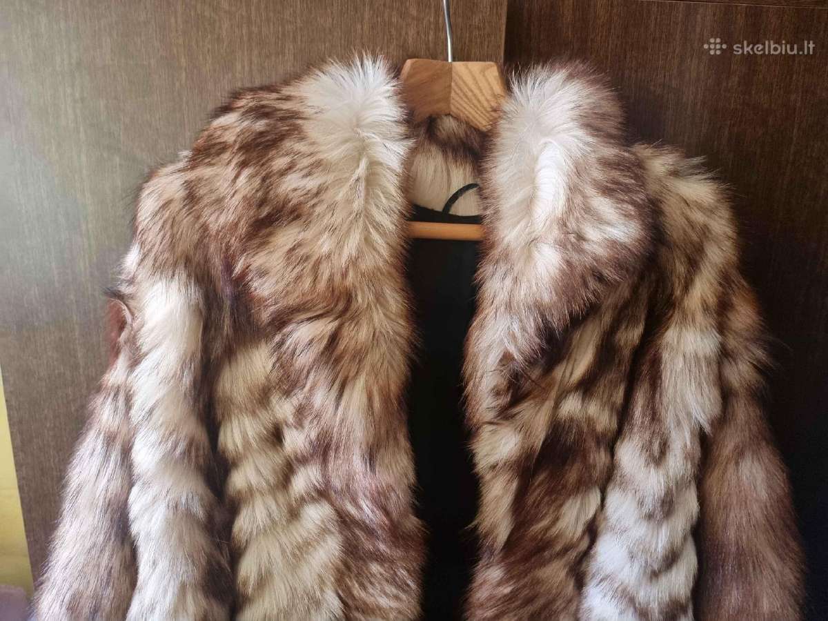 Lapės kailiniai fur coat - nuotraukos Nr. 6