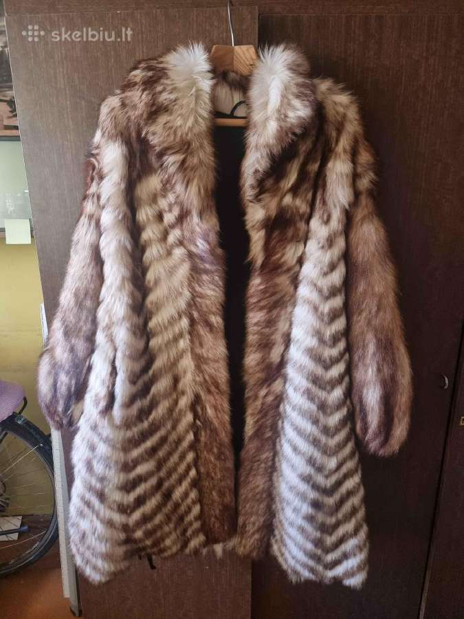 Lapės kailiniai fur coat - nuotraukos Nr. 2