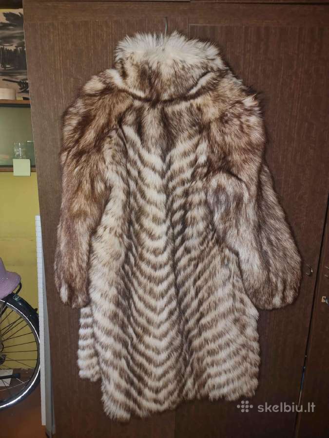 Lapės kailiniai fur coat - nuotraukos Nr. 3