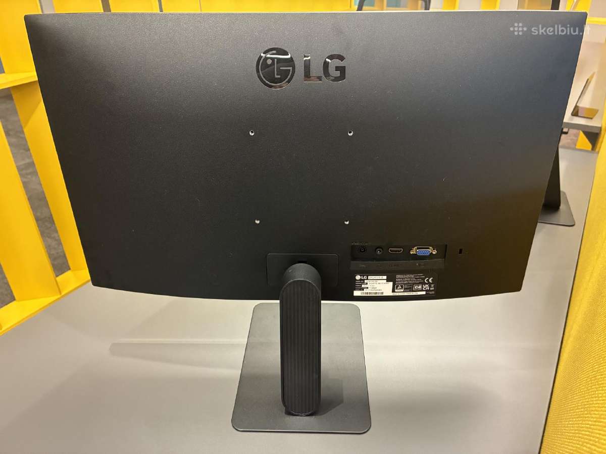 1 Monitorius LG 24", Ips, 120hz (22mėn garantija) - nuotraukos Nr. 3