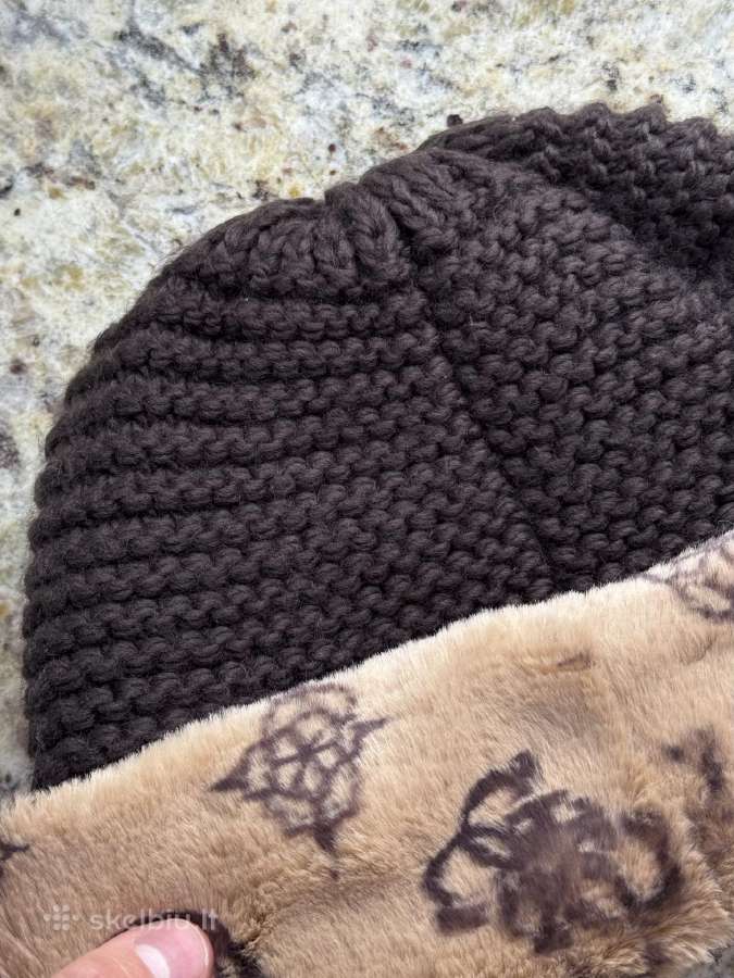 Guess žieminė moteriška kepurė - nuotraukos Nr. 7