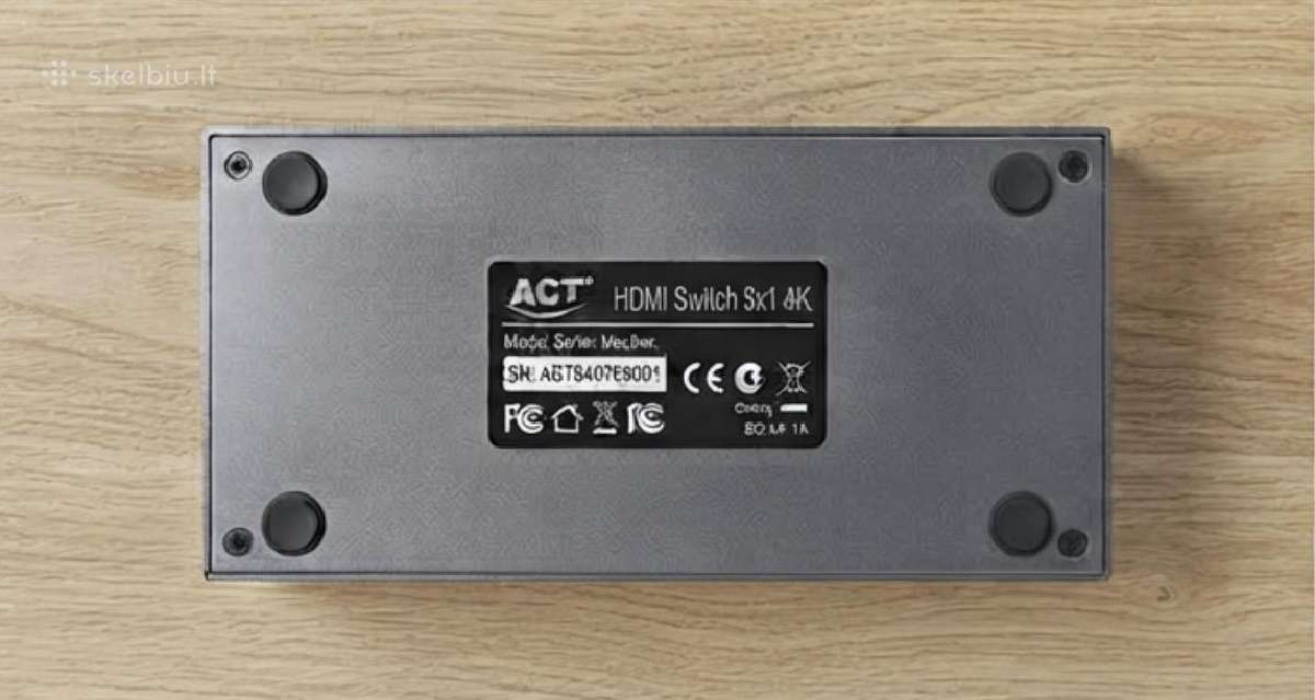 Act Hdmi switch 51 4k - nuotraukos Nr. 3